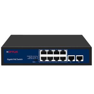 CP Plus-POE Switch/8+2 Giga Switch